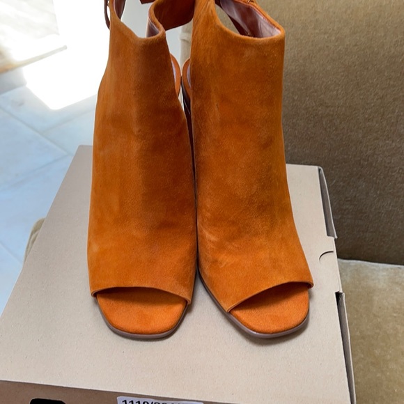 Orange sandals